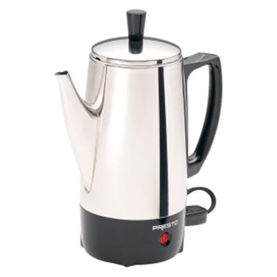 6 Cup Coffee Percolator SS 1