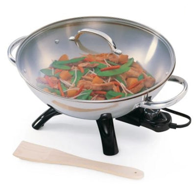 Stainless Steel Wok 1