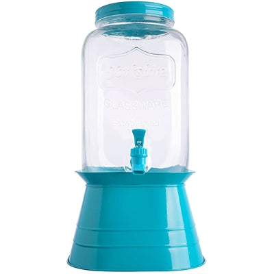 Blue 2 Gallon Mason Bev Disp 1