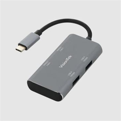 USB C to 2x USB A 2x USB C 1