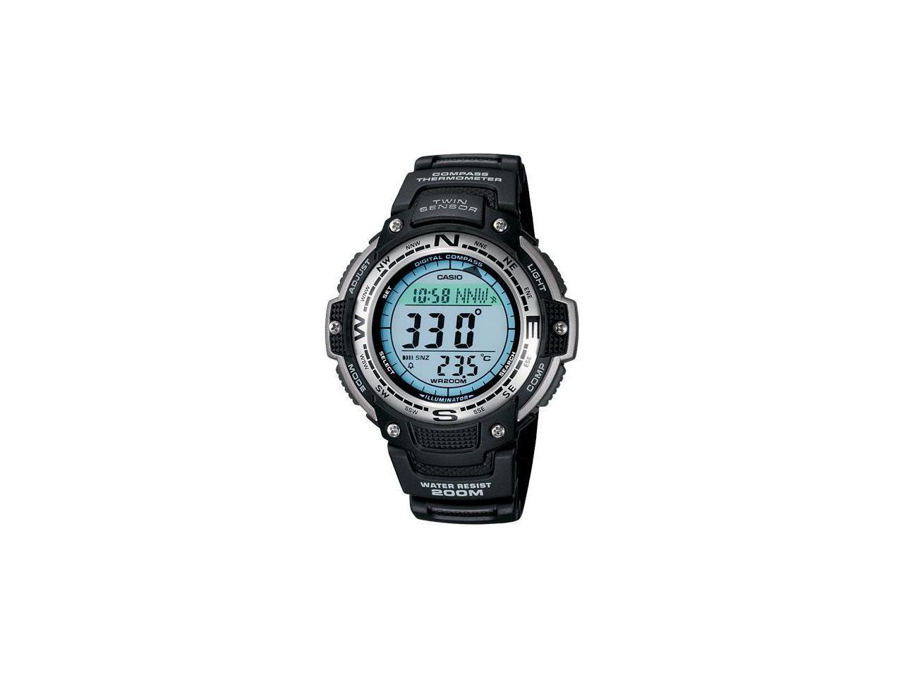 Men's Casio Digital Compass Twin Sensor Sport Watch SGW100-1V 5