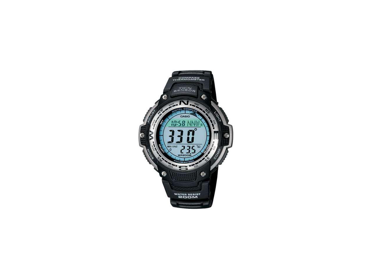 Men's Casio Digital Compass Twin Sensor Sport Watch SGW100-1V 1