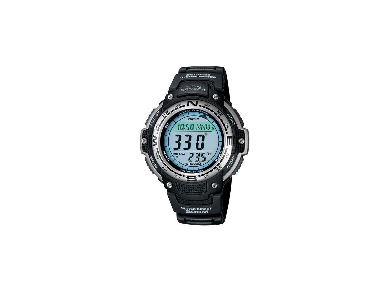 Men's Casio Digital Compass Twin Sensor Sport Watch SGW100-1V 2