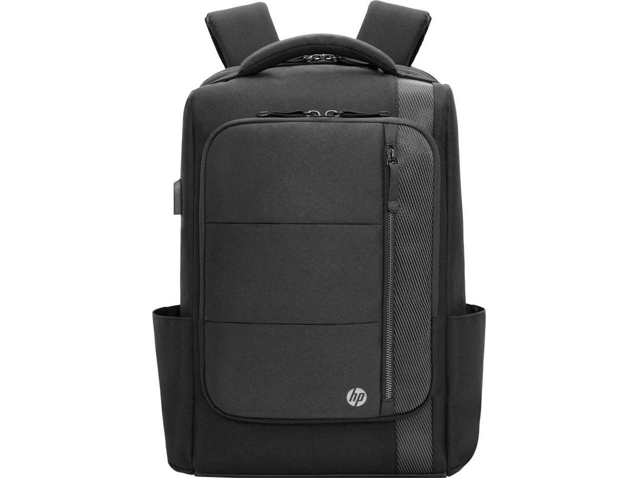 HP Executive Carrying Case (Backpack) for 13" to 16.1" HP Notebook - Black - Water Resistant - Trolley Strap, Shoulder Strap - 5.42 gal Volume Capacity 6B8Y1AA 1