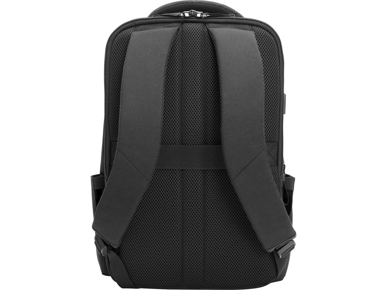 HP Executive Carrying Case (Backpack) for 13" to 16.1" HP Notebook - Black - Water Resistant - Trolley Strap, Shoulder Strap - 5.42 gal Volume Capacity 6B8Y1AA 3