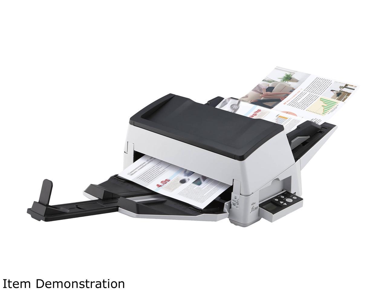 Ricoh / Fujitsu FI-7600 (PA03740-B505) Duplex 600 DPI x 600 DPI Production-class ADF document scanner 2