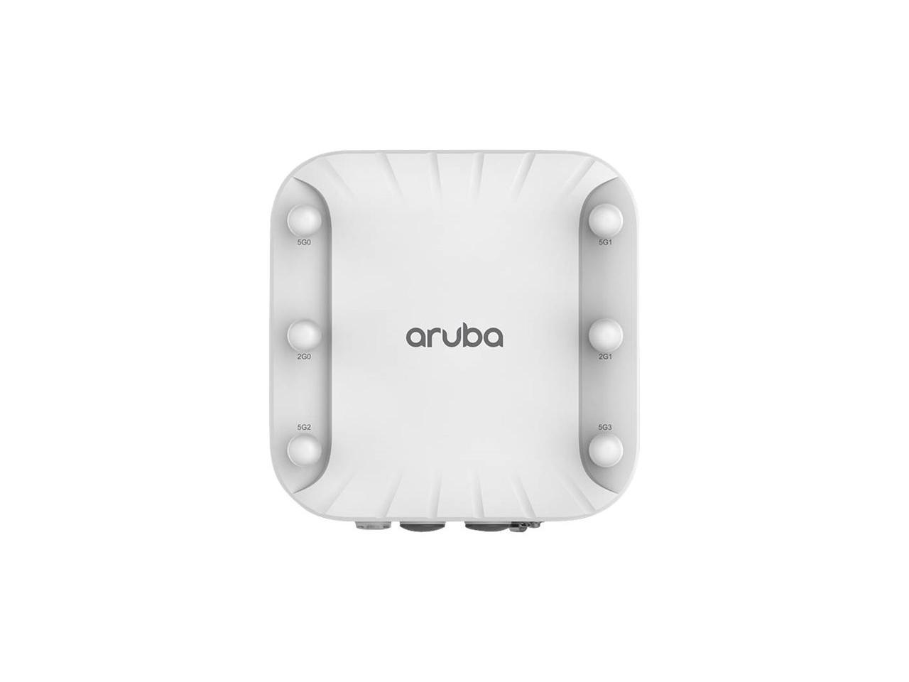 HP Aruba AP-577 802.11ax 4.80 Gbit/s Wireless Access Point - 2.40 GHz, 5 GHz - MIMO Technology - 2 x Network (RJ-45) - Gigabit Ethernet, 2.5 Gigabit Ethernet 2