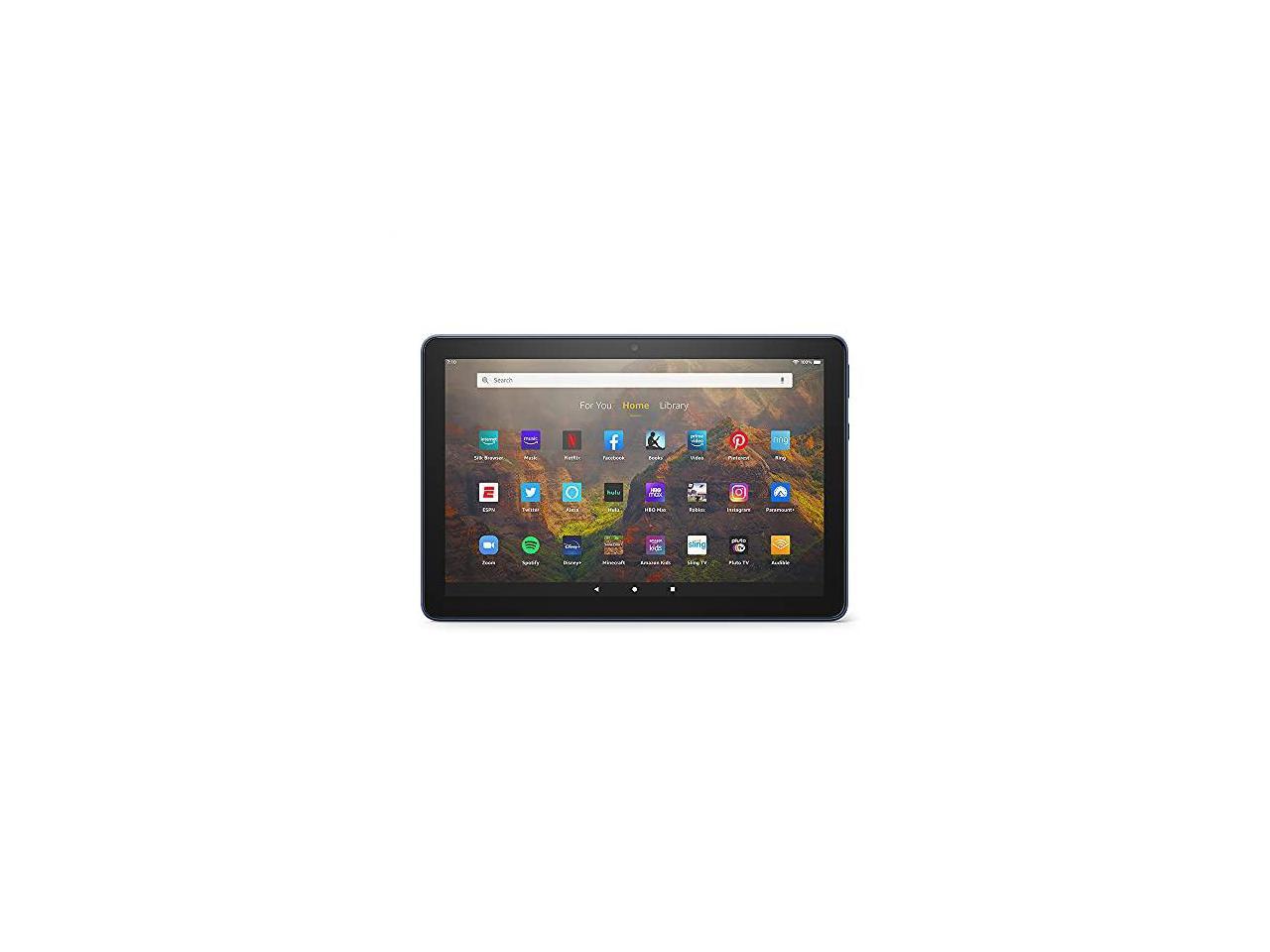 Fire HD 10 tablet, 10.1", 1080p Full HD, 32 GB, latest model (2021 release), Denim 2