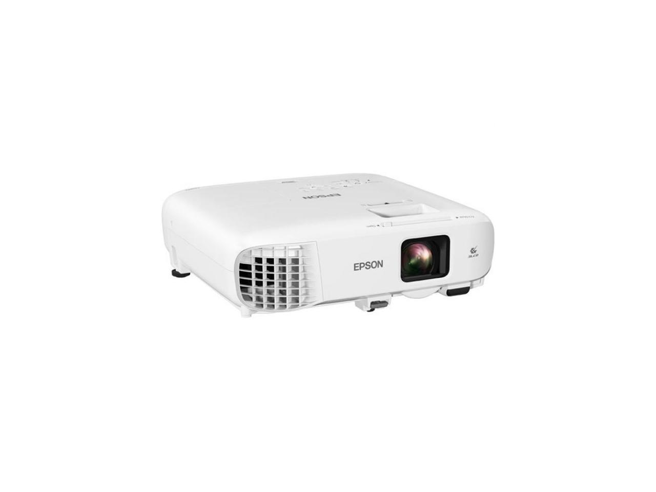 Epson PowerLite 982W WXGA 3LCD Classroom Projector 4200 lumens, V11H987020 2