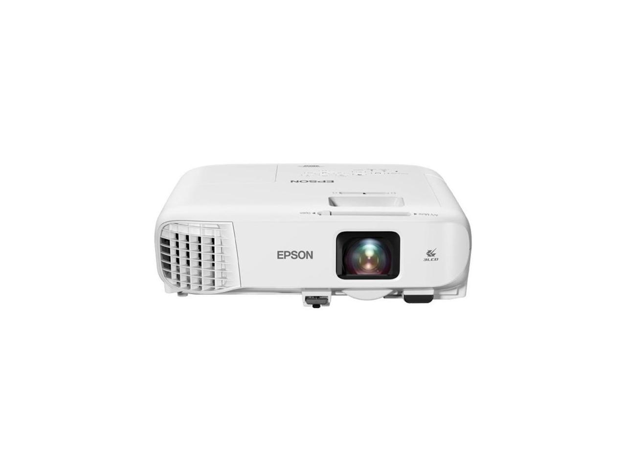 Epson PowerLite 982W WXGA 3LCD Classroom Projector 4200 lumens, V11H987020 1