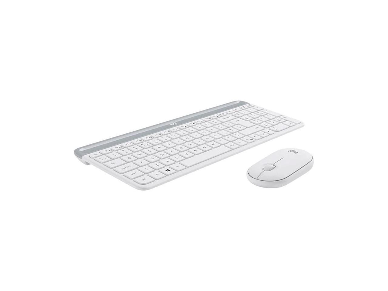 MK470 WRLS SLIM KB COMBO WHITE 2