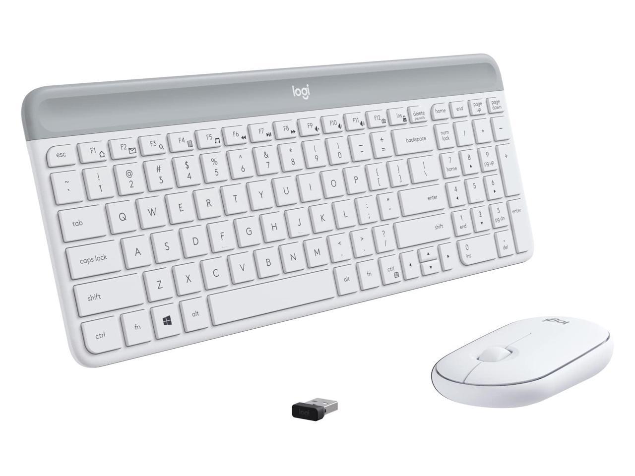 MK470 WRLS SLIM KB COMBO WHITE 3