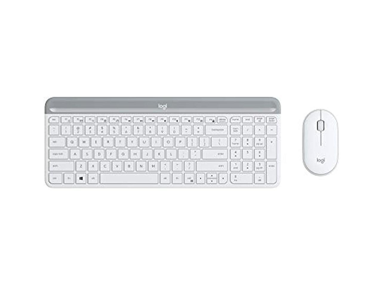 MK470 WRLS SLIM KB COMBO WHITE 1