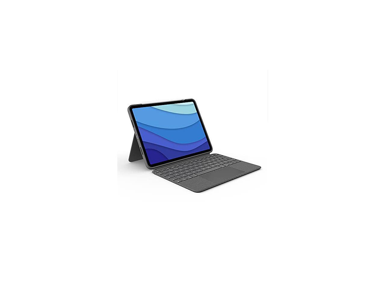 Logitech Combo Touch iPad Pro 11" (1st, 2nd, and 3rd Generation) Keyboard Case - Detachable Backlit Keyboard with Kickstand, Click-Anywhere Trackpad, Smart Connector - Oxford Gray 2