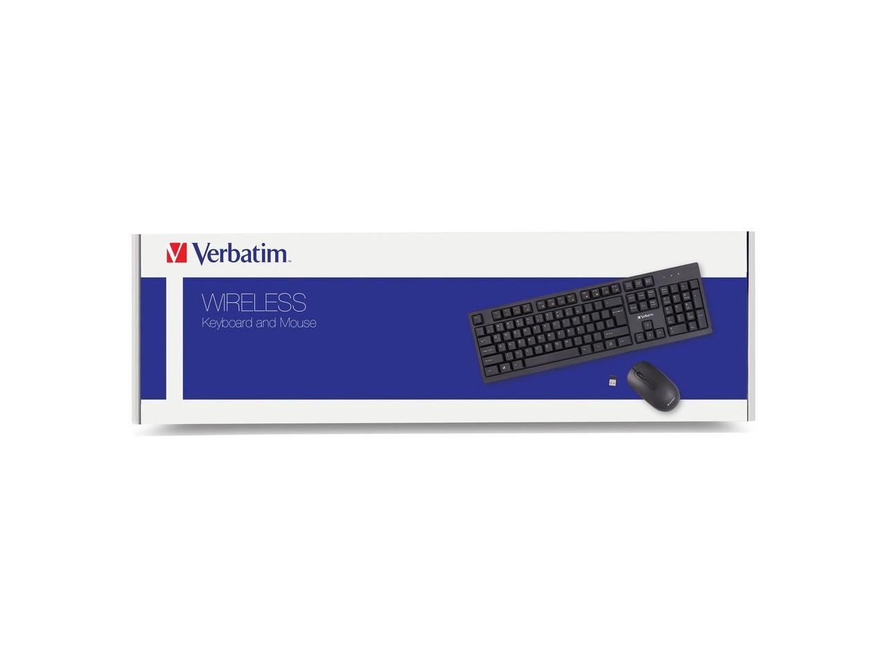 Verbatim Wireless Keyboard and Mouse 70724 3