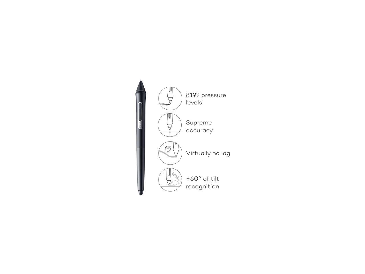 Wacom Intuos Pro Medium Bluetooth Graphics Drawing Tablet, 8 Customizable ExpressKeys, 8192 Pressure Sensitive Pro Pen 2 Included, Compatible with Mac OS and Windows 3