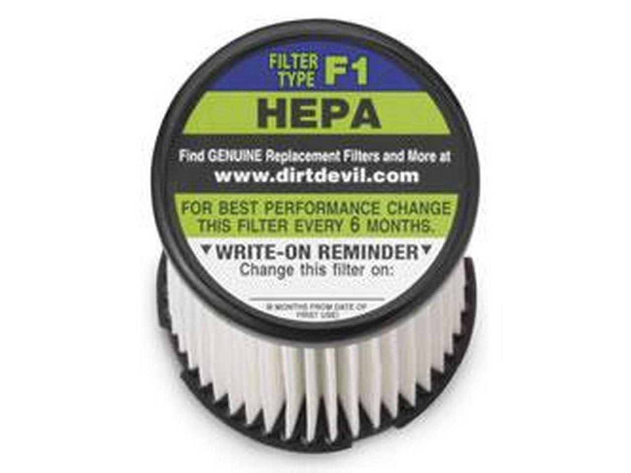 NEW DIRT DEVIL F1 HEPA Filter, 3JC0280000 3