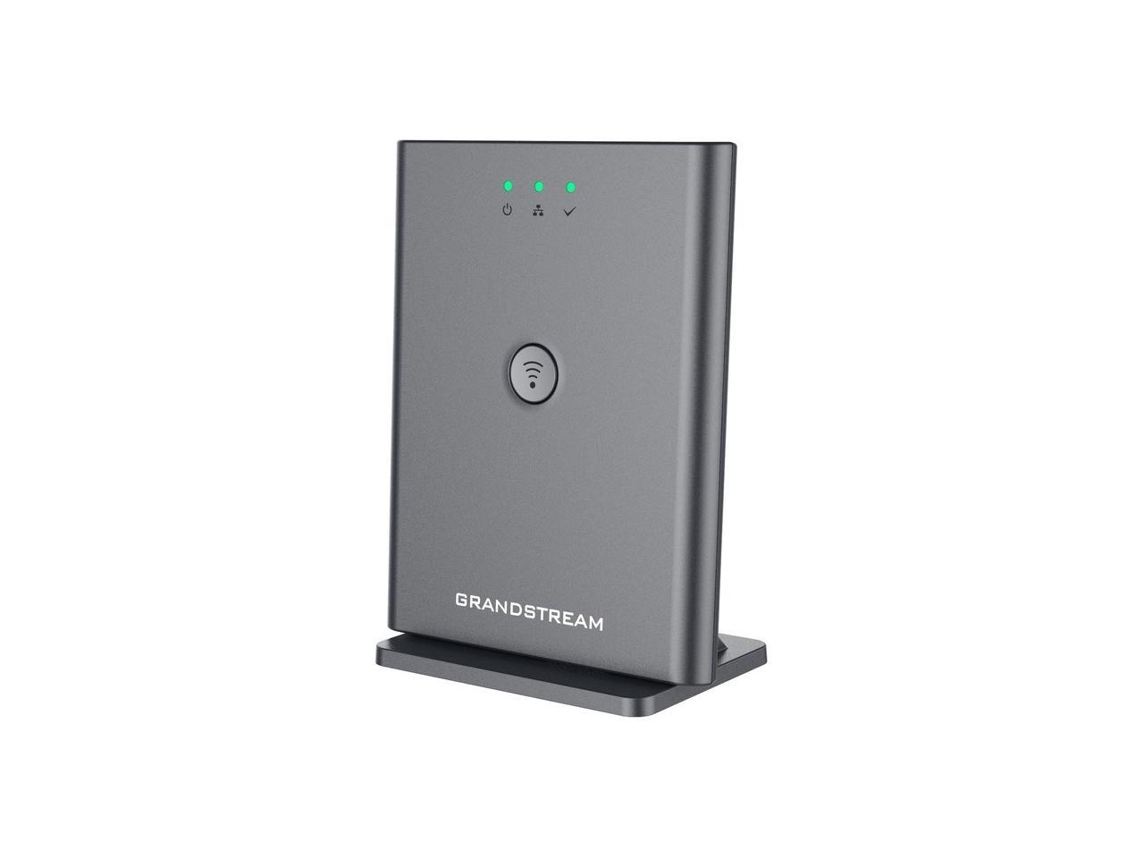 Grandstream DP752 Long-Range Voip Sip Dect Base Station, AC Plus Poe, Supports Up to 5 X Concurrent 2