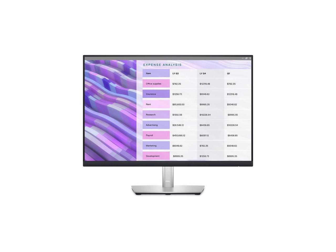 Dell 24" 60 Hz IPS WUXGA IPS Monitor 8 ms (normal); 5 ms (fast) 1920 x 1200 D-Sub, DVI, HDMI, DisplayPort, USB P2423 1