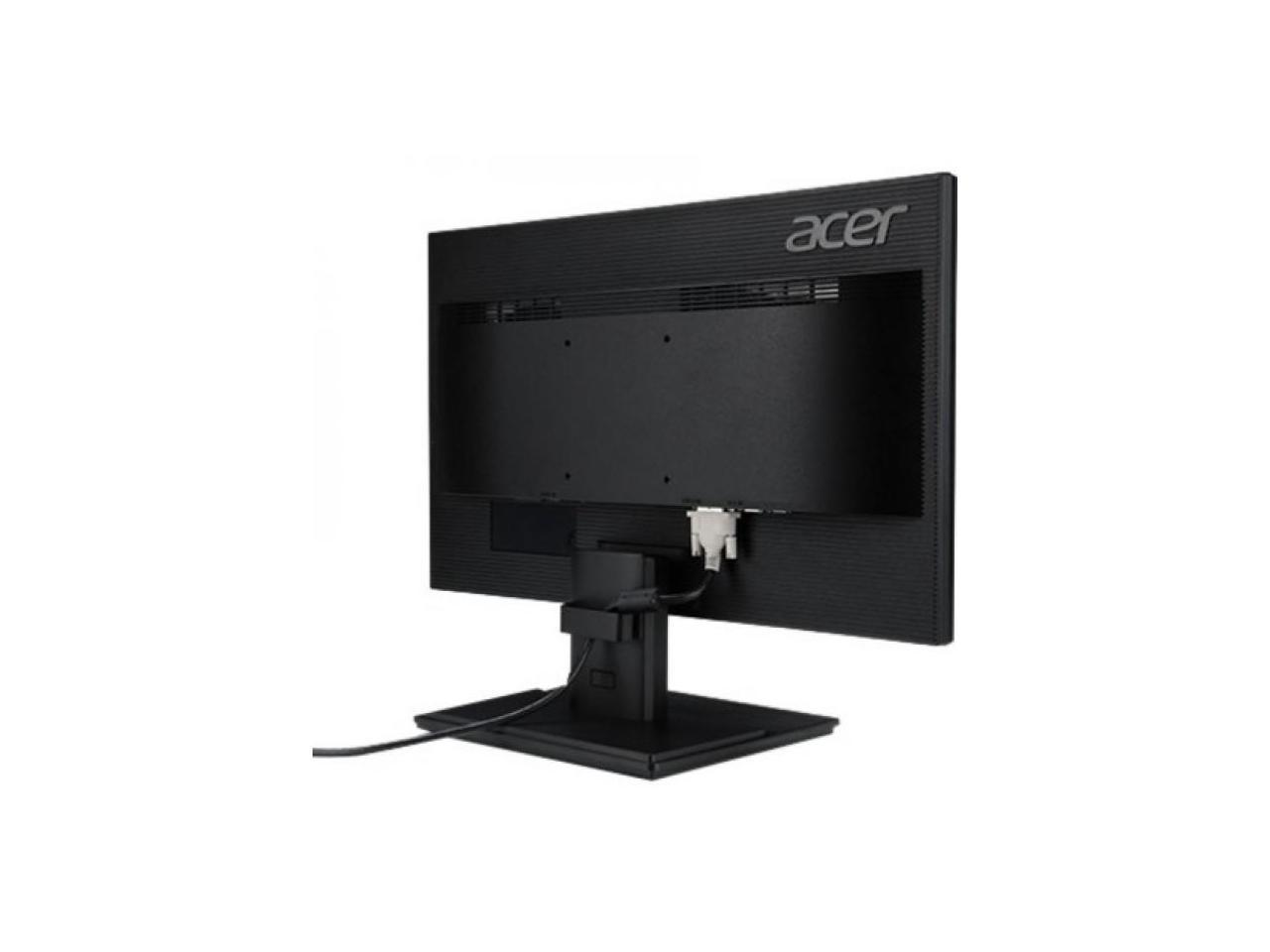 Acer V206HQL A 19.5" HD+ LED LCD Monitor - 16:9 - Black - Twisted Nematic Film (TN Film) - 1600 x 900 - 16.7 Million Colors - 200 Nit - 5 ms - 60 Hz Refresh Rate - HDMI - VGA 3