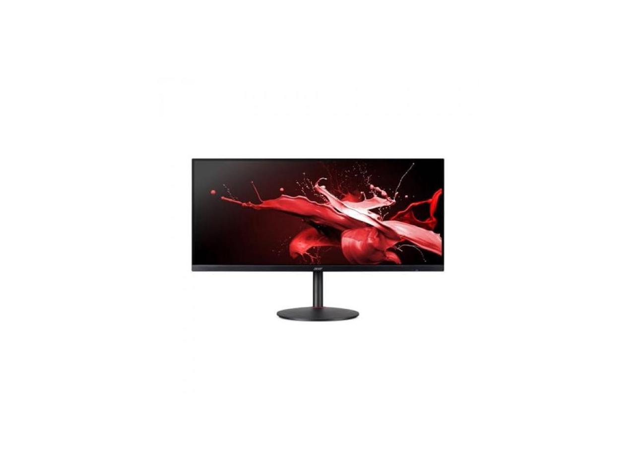 Acer Gaming XV340CK PBMIIPPHZX 34" IPS 3440x1440 UWQHD 144Hz 1ms Response Time 99% sRGB Wide Color Gamut AMD FreeSync Premium HDR Monitor, HDMIx2, DisplayPortx2, USB3.0, Speakers 1