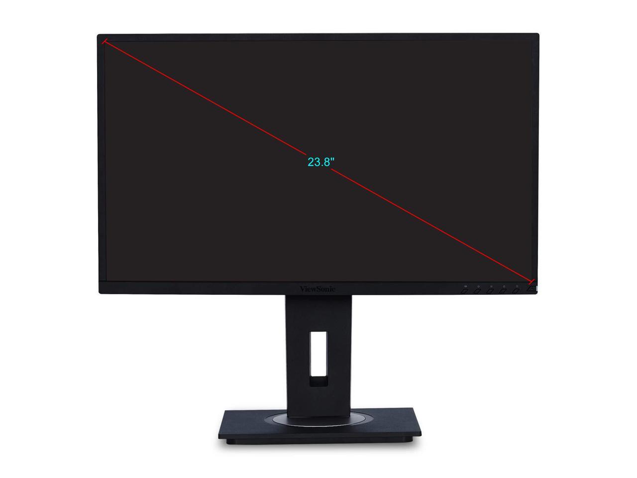 ViewSonic VG2448-PF 24 Inch IPS 1080p Ergonomic Monitor with Built-In Privacy Filter HDMI DisplayPort USB and 40 Degree Tilt 2