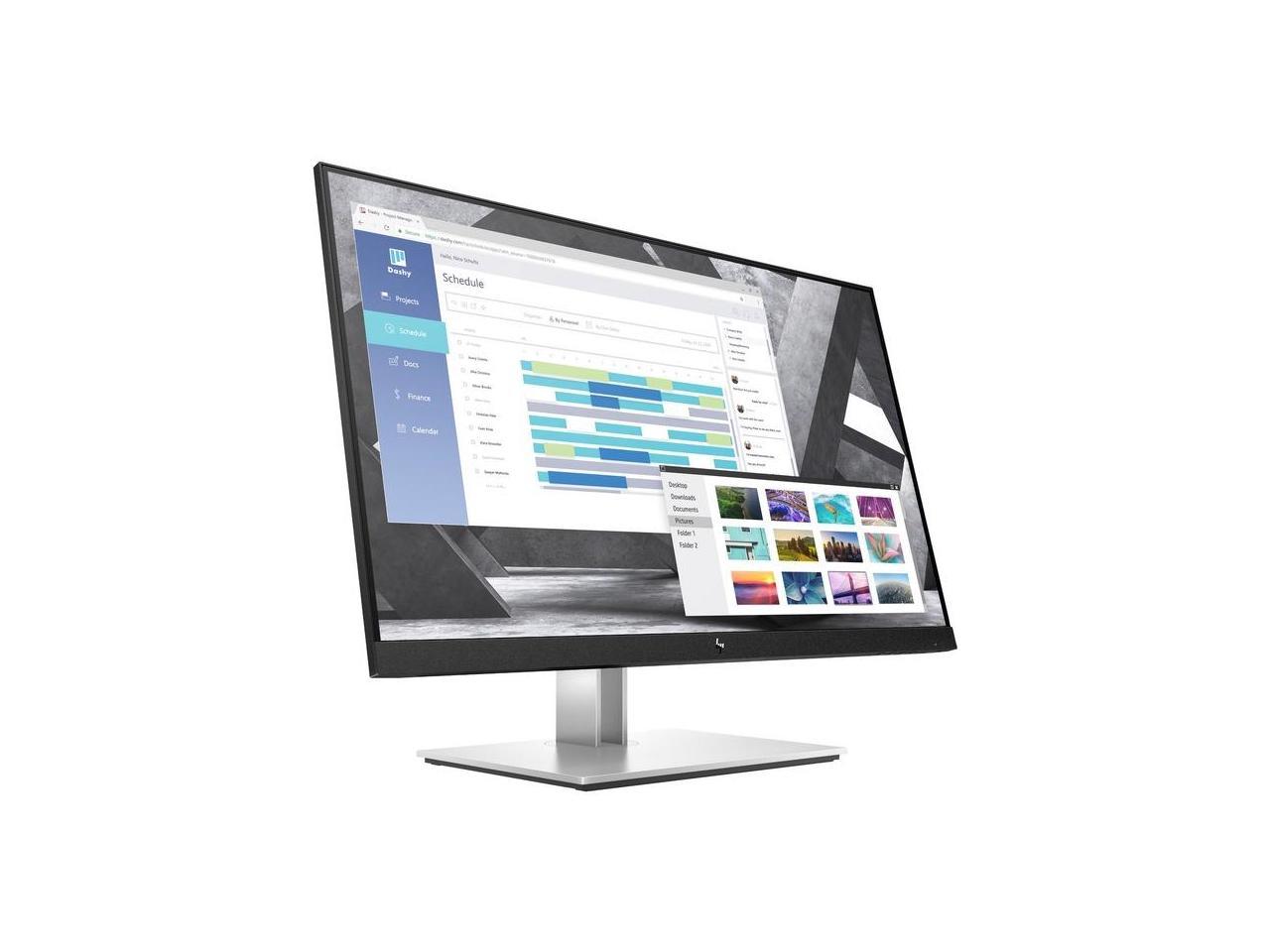 HP E27q G4 27" WQHD LED LCD Monitor - 16:9 - Black - 27" Class - In-plane Switching (IPS) Technology - 2560 x 1440 - 250 Nit - 5 ms GTG (OD) - 60 Hz Refresh Rate - HDMI - VGA - DisplayPort 1