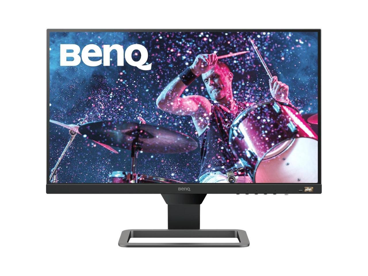 BenQ EW2480 24" (Actual size 23.8") Full HD 1920 x 1080 3x HDMI Built-in Speakers Low Blue Light Flicker-Free FreeSync LED Backlit IPS Monitor w/ HDR 1