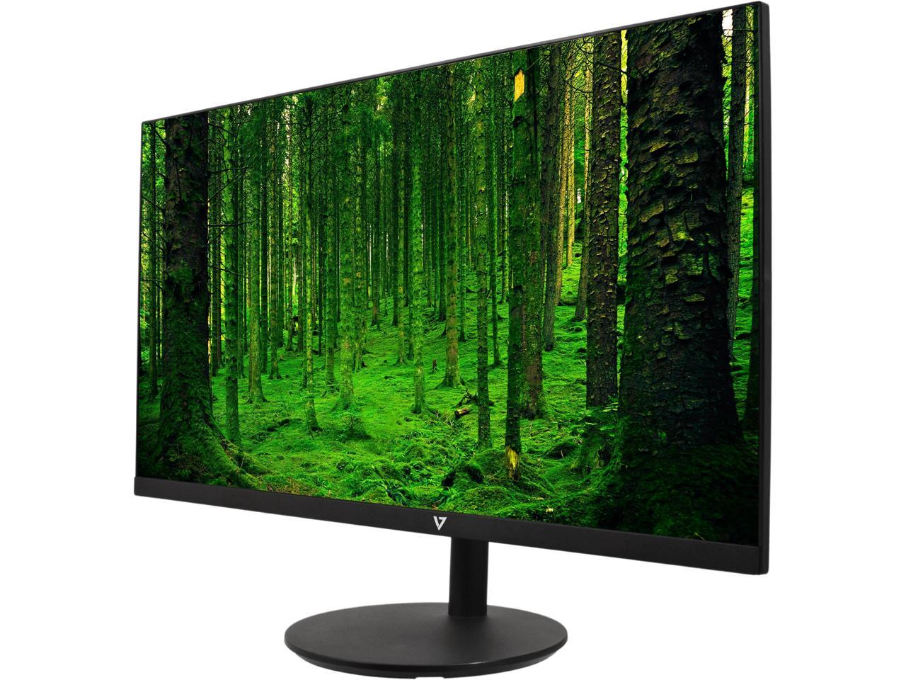 V7 L270IPS-HAS-N 27" Full HD LED LCD Monitor - 16:9 - Black - In-plane Switching (IPS) Technology - 1920 x 1080 - 16.7 Million Colors - 250 Nit - 14 ms - 60 Hz Refresh Rate - DisplayPort, VGA, HDMI 2