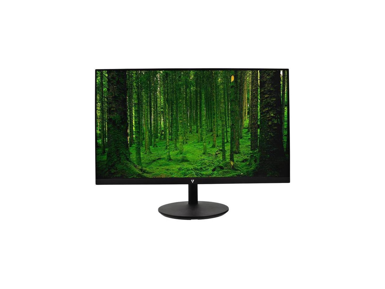 V7 L270IPS-HAS-N 27" Full HD LED LCD Monitor - 16:9 - Black - In-plane Switching (IPS) Technology - 1920 x 1080 - 16.7 Million Colors - 250 Nit - 14 ms - 60 Hz Refresh Rate - DisplayPort, VGA, HDMI 1