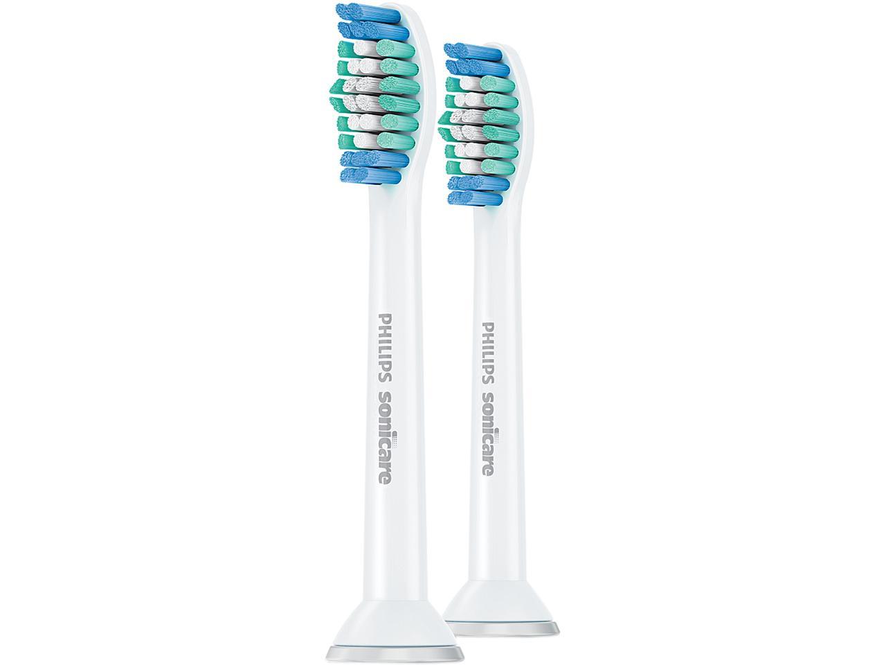 Philips Sonicare Simply Clean replacement toothbrush heads, HX6012/04, 2-pk 1