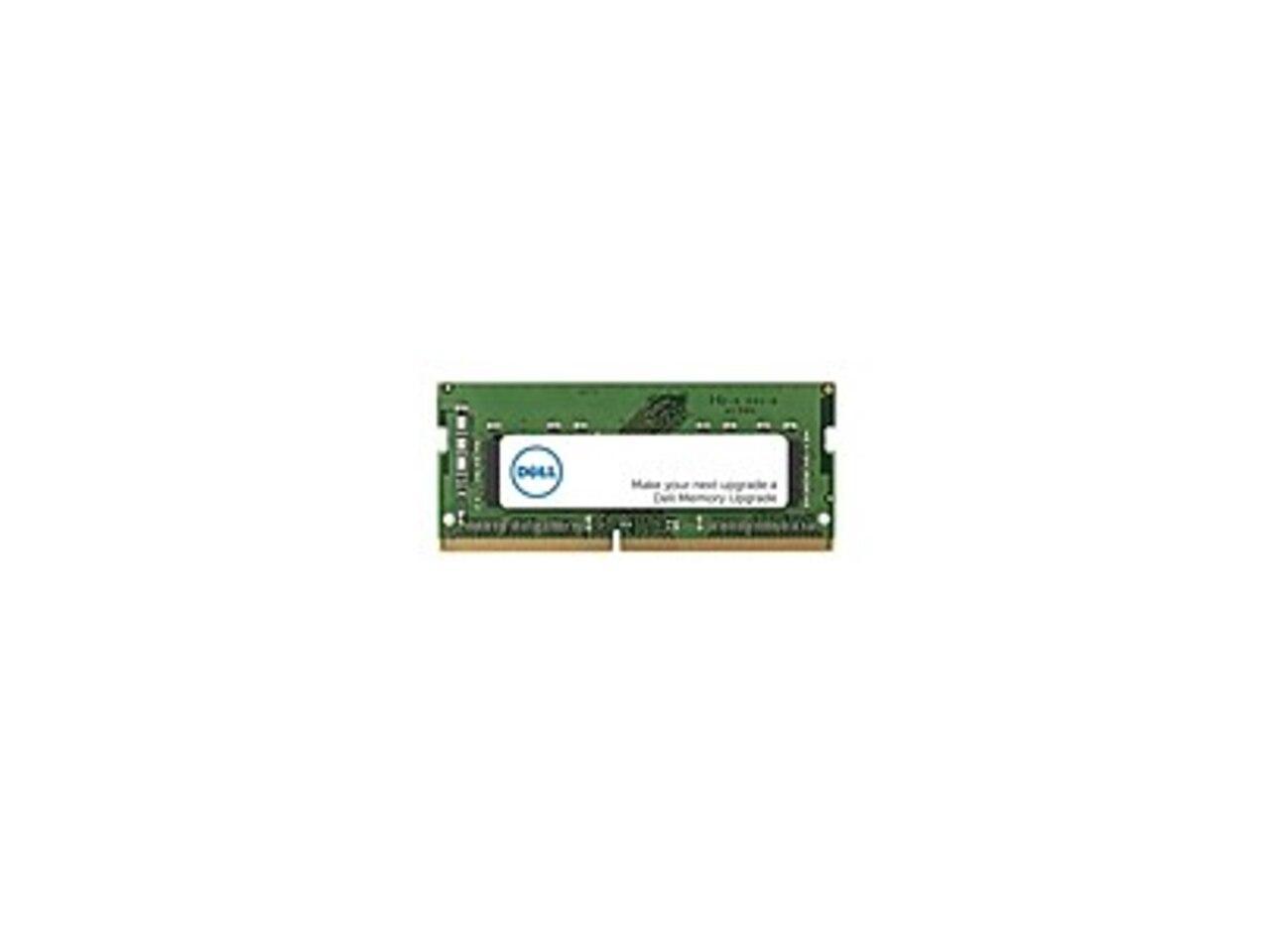 Dell SNPKRVFXC/8G 8GB Memory Module - DDR4 SDRAM - 3200MHz - PC-25600 - 260 Pin - 1Rx16 - SO-DIMM - Non-ECC - 1.2 Volts 1