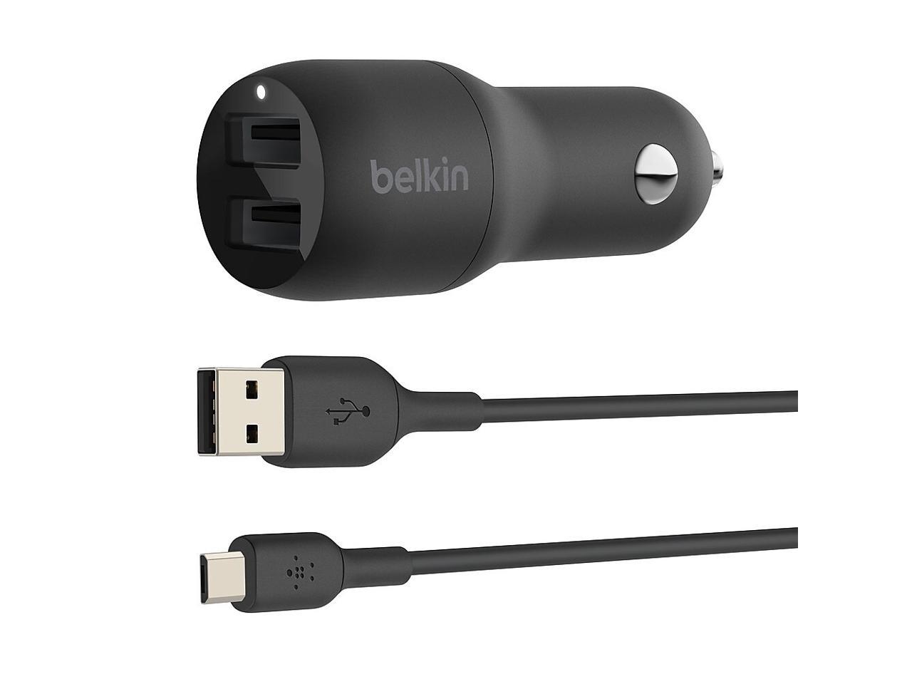 Belkin BOOST 24W CHARGE Auto Adapter CCE002BT1MBK 2