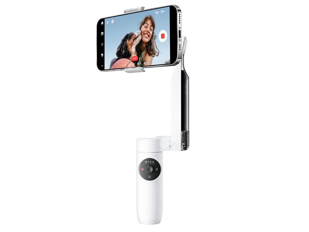 Insta360 Flow 3-Axis AI-Powered Smartphone Stabilizer, White #CINSABBA_FLOW01 1