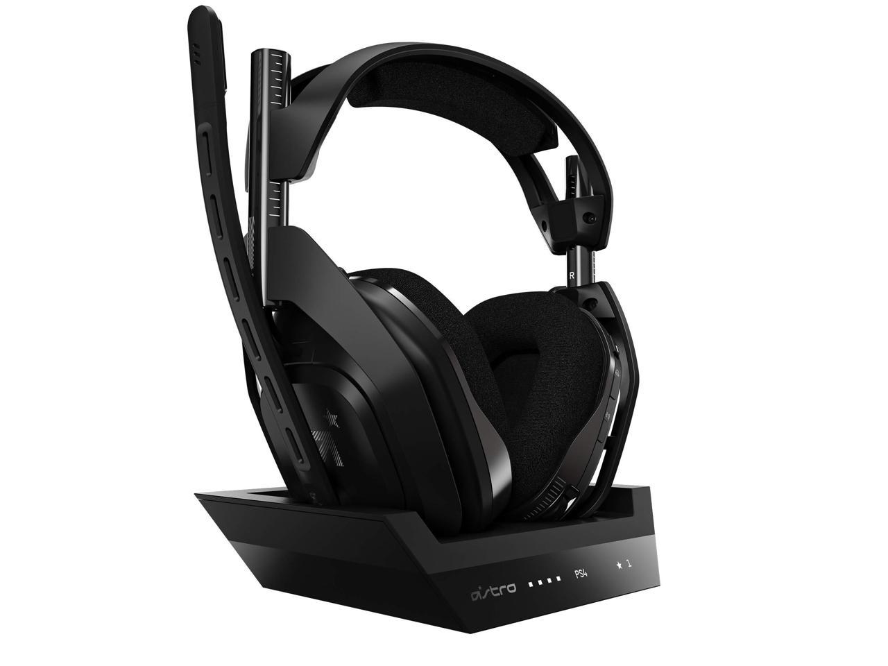 ASTRO Gaming A50 Wireless headset + Base Station for PS5, PS4 and PC - Black/Silver 2