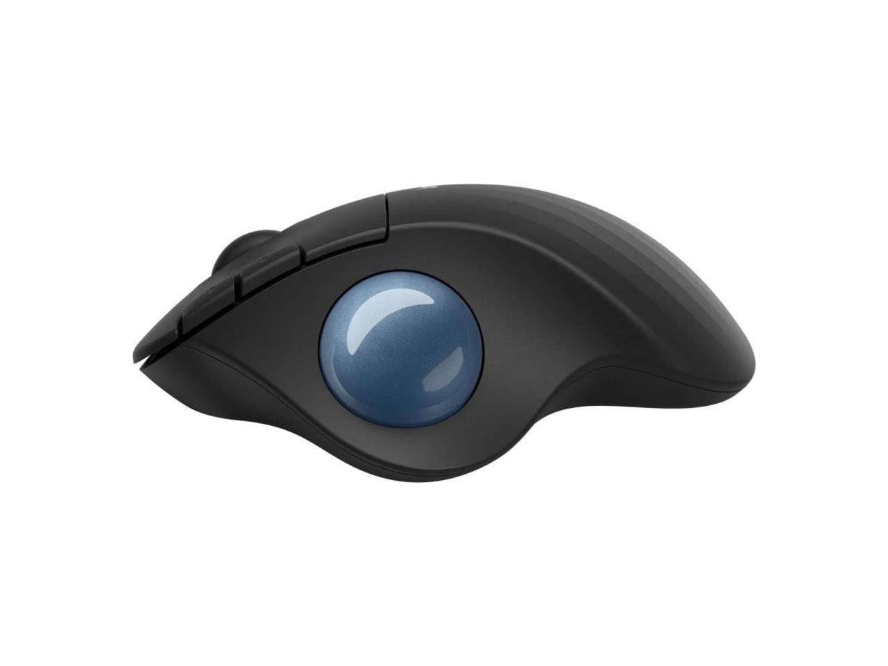 Logitech ERGO M575 Wireless Trackball Mouse - Easy thumb control, precision and smooth tracking, ergonomic comfort design, for Windows, PC and Mac with Bluetooth and USB capabilities - Graphite 5