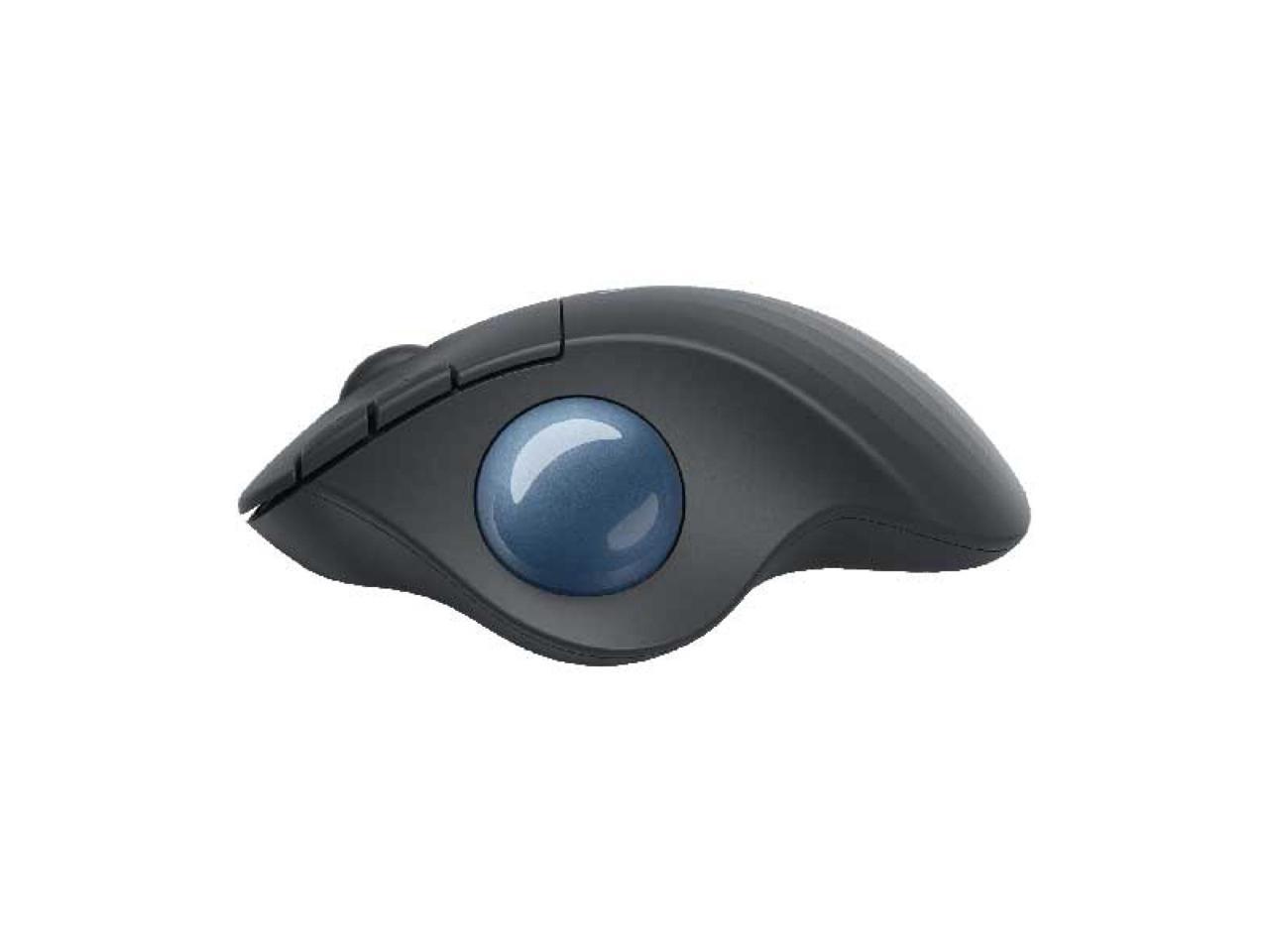 Logitech ERGO M575 Wireless Trackball - Optical - Wireless - Bluetooth - 2.40 GHz - Graphite - USB - 2000 dpi - Scroll Wheel - 5 Button(s) 1