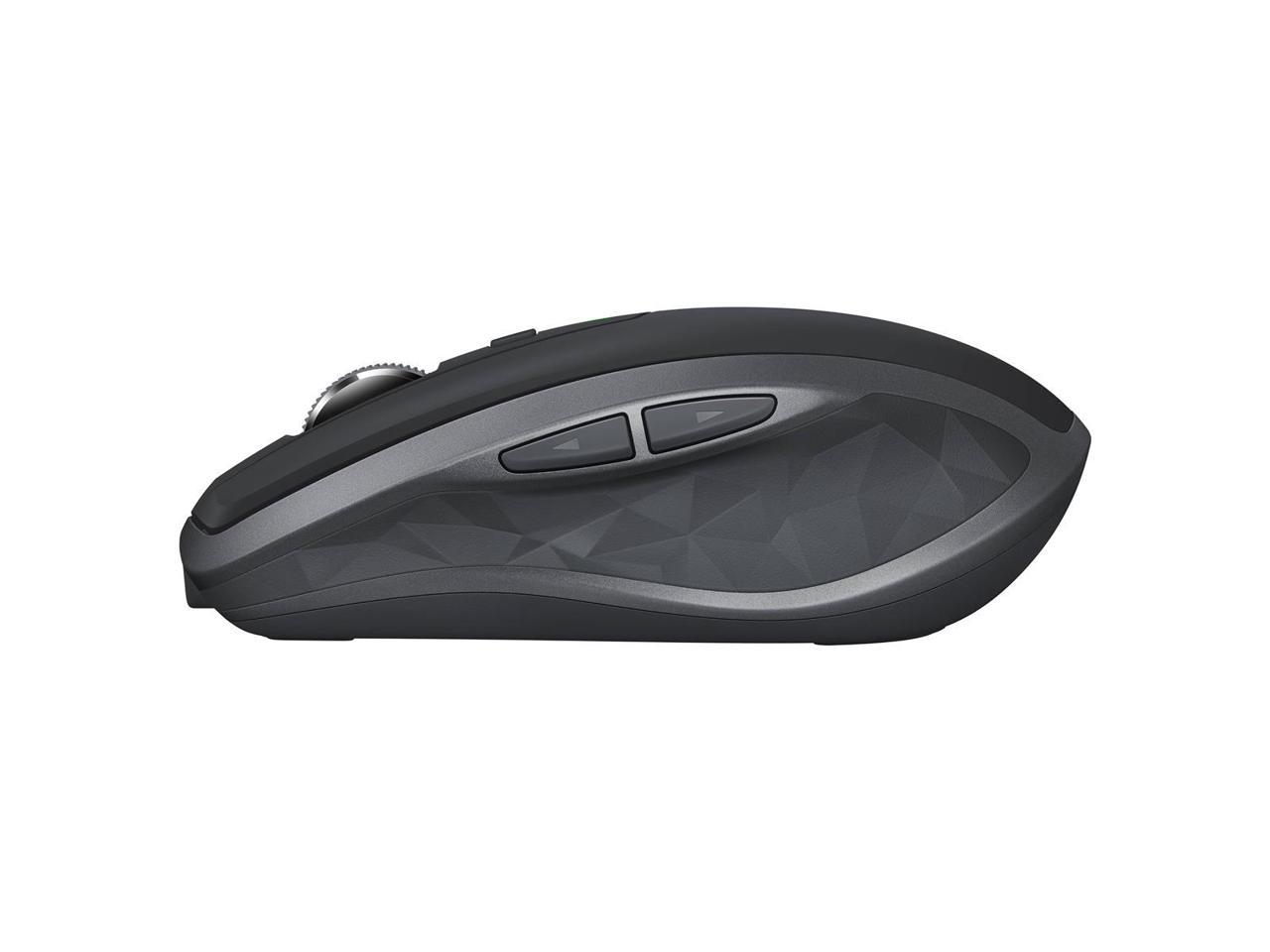 Logitech MX Anywhere 2S Mouse - Darkfield - Wireless - Bluetooth - Yes - USB - 4000 dpi - Scroll Wheel - 7 Button(s) 4