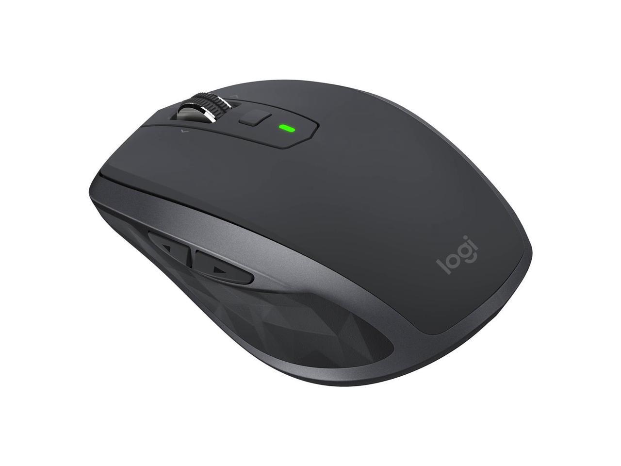 Logitech MX Anywhere 2S Mouse - Darkfield - Wireless - Bluetooth - Yes - USB - 4000 dpi - Scroll Wheel - 7 Button(s) 5