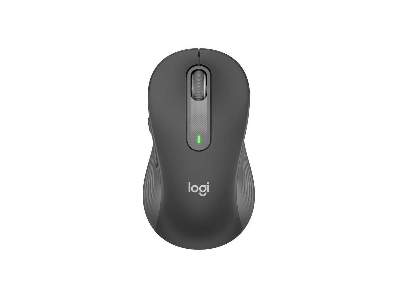 Logitech Signature M650 L for Business Wireless Mouse, for Large Sized Hands, Logi Bolt, Bluetooth, SmartWheel - Graphite 1