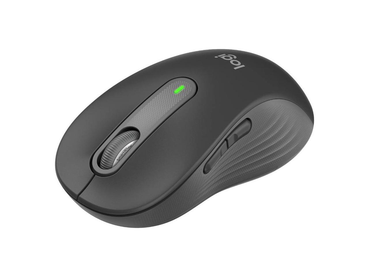 Logitech Signature M650 L for Business Wireless Mouse, for Large Sized Hands, Logi Bolt, Bluetooth, SmartWheel - Graphite 3