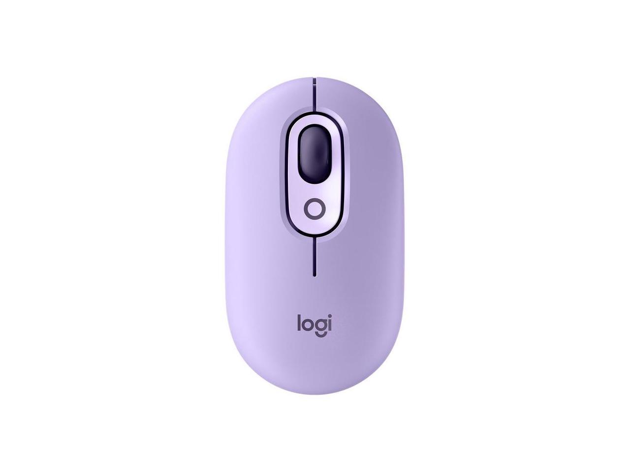 Logitech POP Wireless Mouse with Customizable Emoji - Wireless - Bluetooth - Cosmos - Scroll Wheel 1