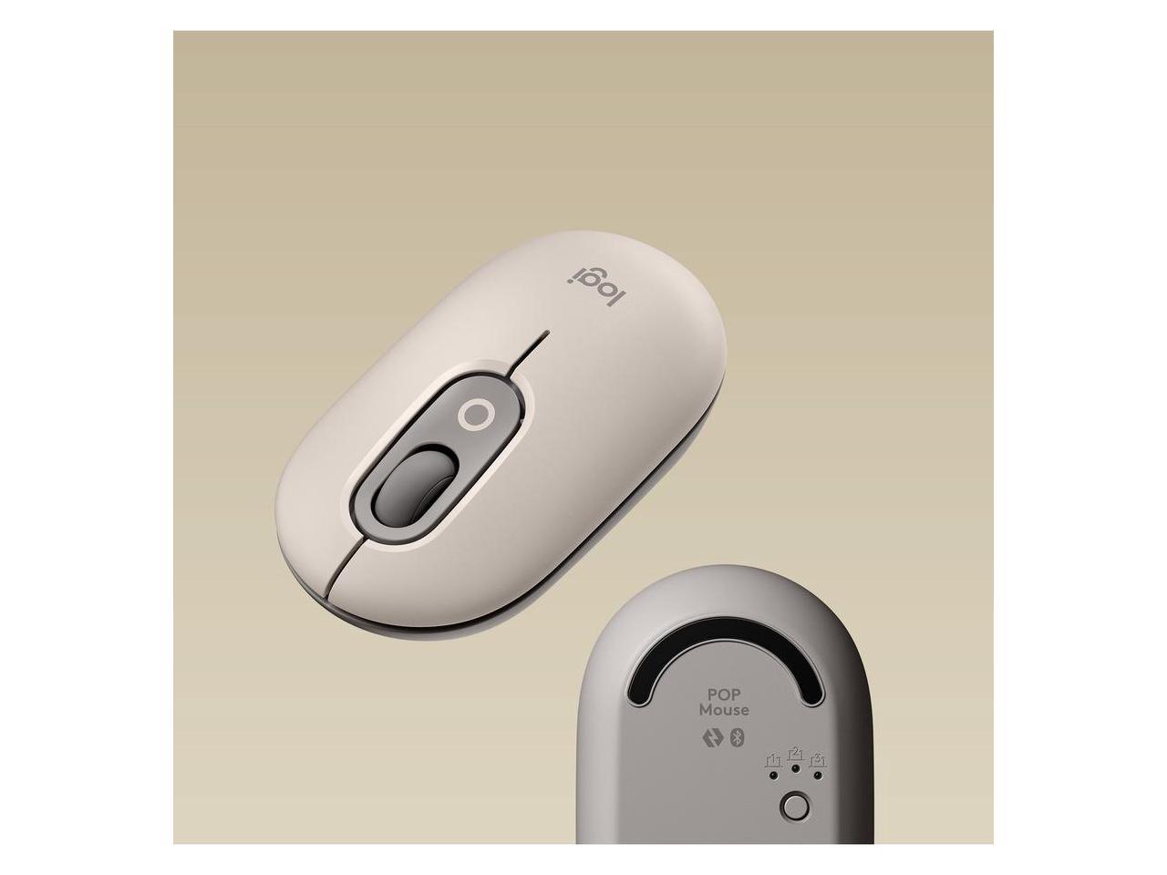 Logitech POP Wireless Mouse with Customizable Emoji - Wireless - Bluetooth - Mist - Scroll Wheel 5