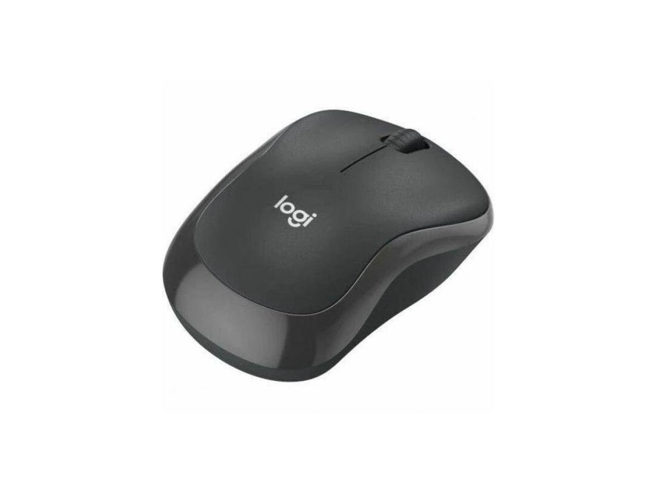 Logitech M240 Mouse - Optical - Wireless - 32.81 ft - Bluetooth - Graphite - USB Type A - 4000 dpi - Scroll Wheel - 3 Button(s) - Symmetrical - 1 x AA Battery Supported 3