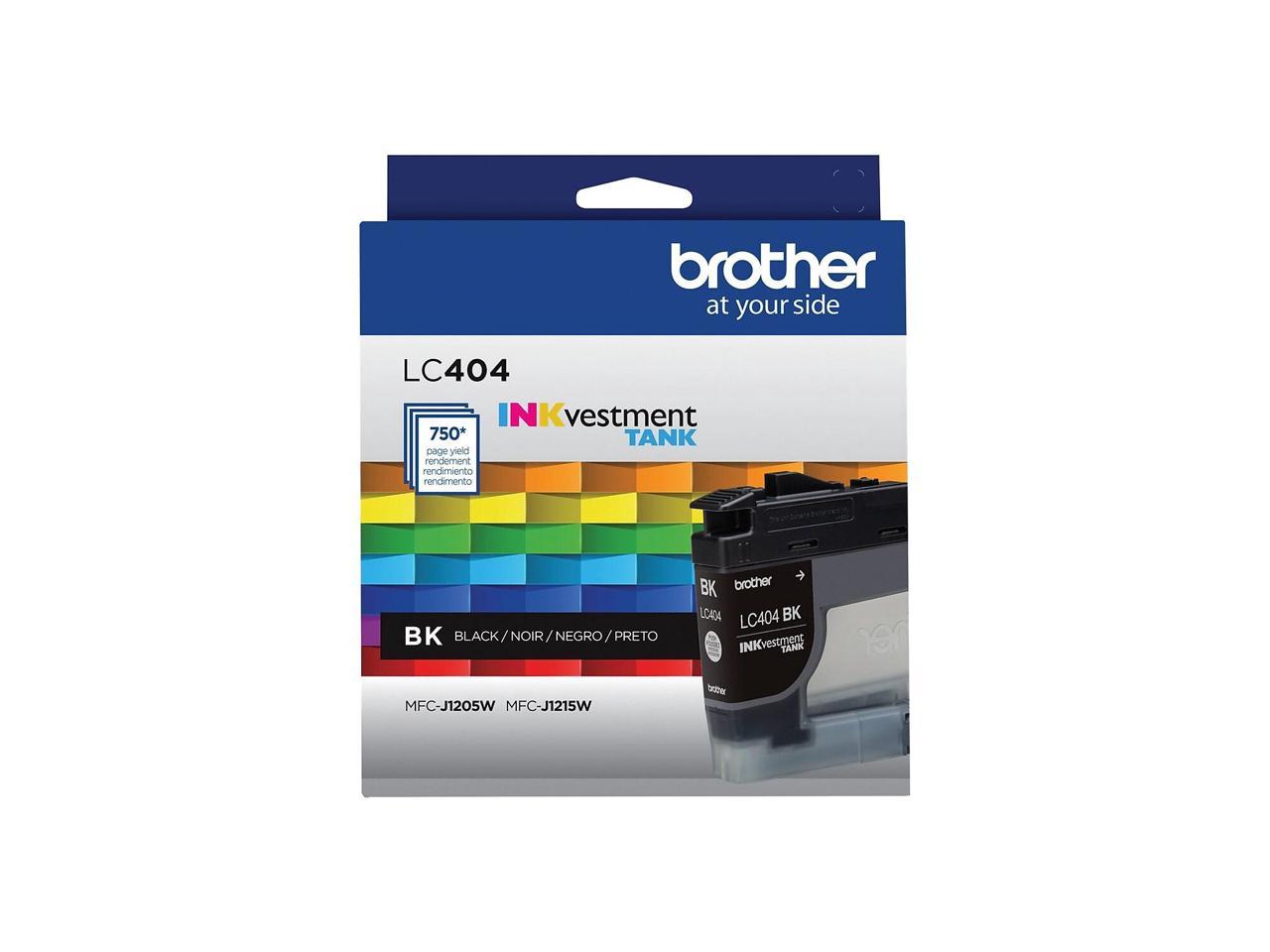 Brother LC404BKS INKvestment Ink 750 Page-Yield Black 5