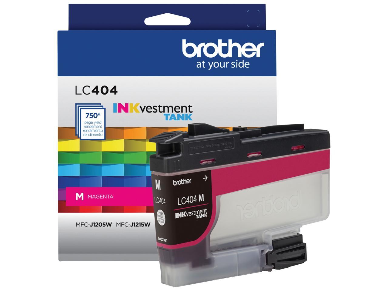 Brother LC404MS INKvestment Ink 750 Page-Yield Magenta 2