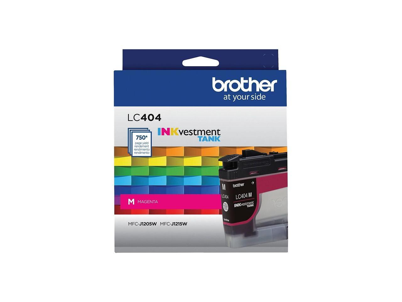 Brother LC404MS INKvestment Ink 750 Page-Yield Magenta 4