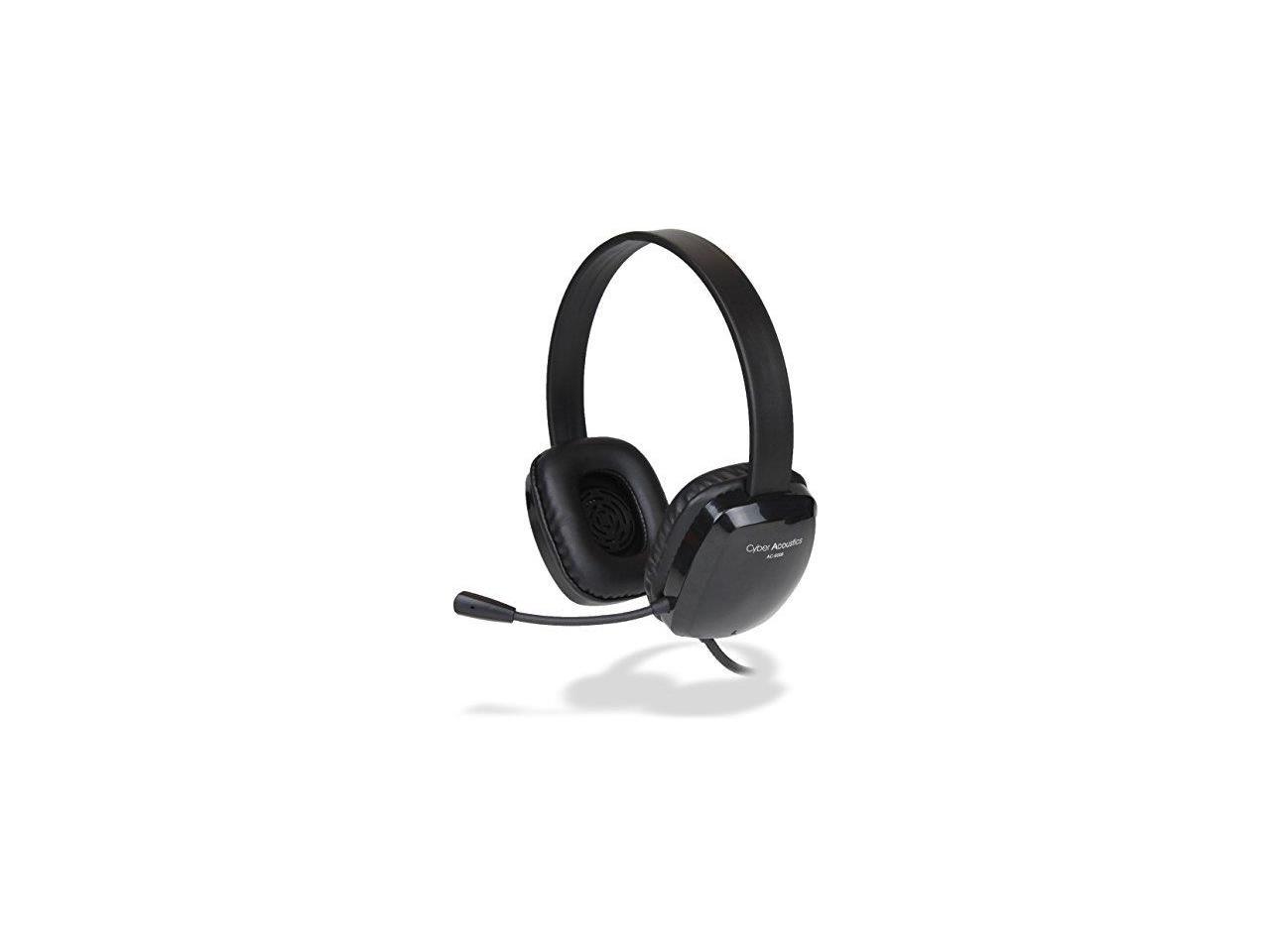 Cyber Acoustics Stereo Headset W/ Single Plug 4