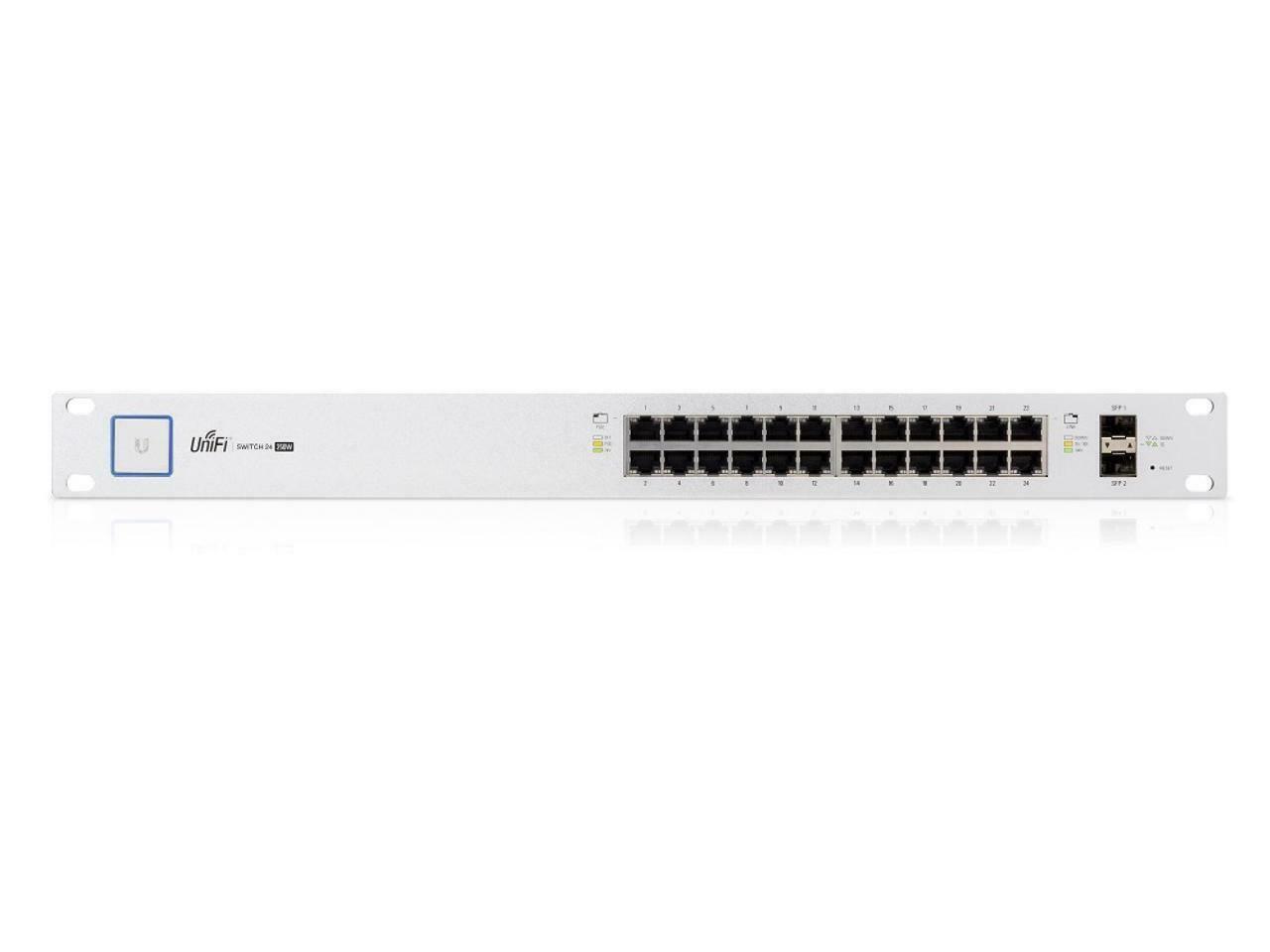 Ubiquiti Networks UniFi Managed PoE+ Gigabit 24 Port Switch with SFP 1