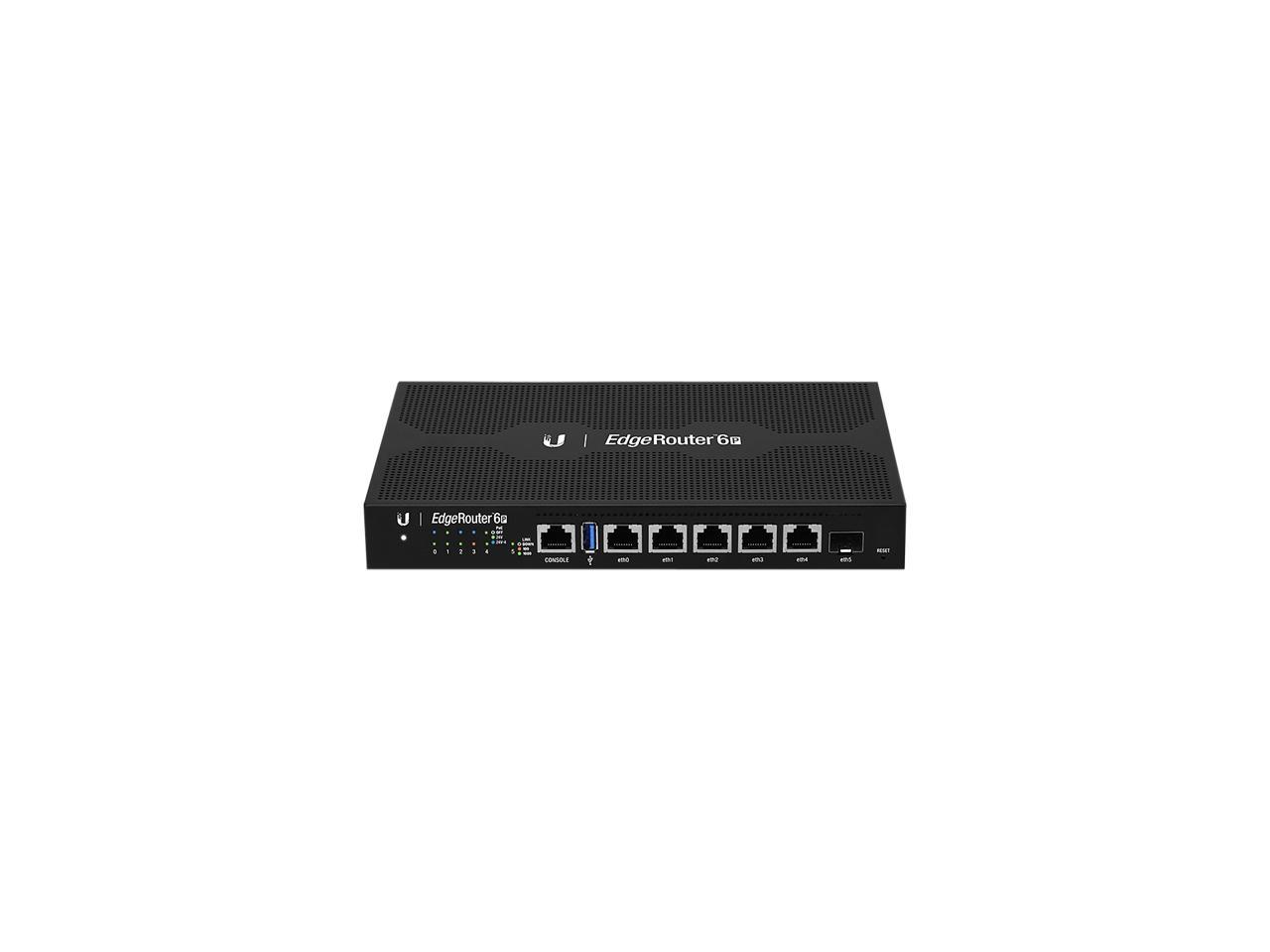 UBIQUITI ER-6P EdgeRouter 6P, 6-Port Gigabit Router with 1 SFP Port 2